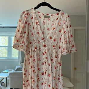 Asos floral dress (non maternity) sz4
